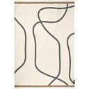 Krémszínű takaró 130x175 cm Shadow  – Mette Ditmer Denmark
