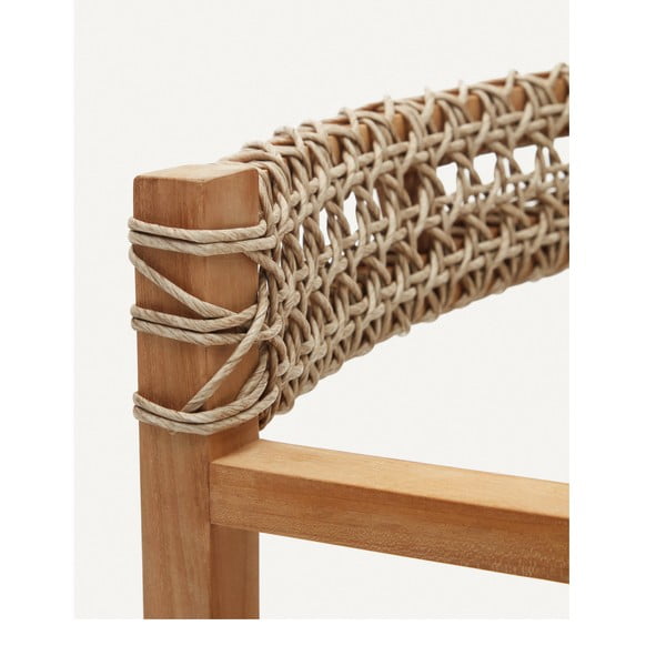 Natúr színű műrattan étkezőszék szett 2 db-os Giverola – Kave Home-image-3