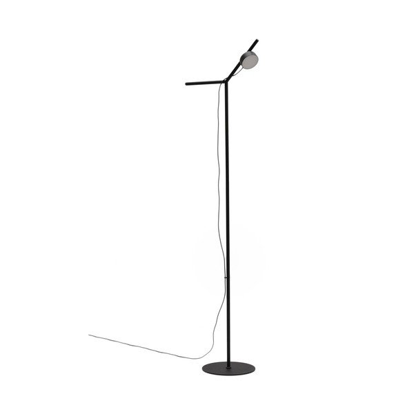 Fekete LED dimmelhető állólámpa (magasság 160 cm) Orey – Kave Home