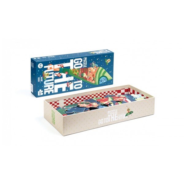 'Utazás a jövőbe' puzzle, 100 db-os - Londji-image-2