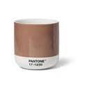 Világosbarna kerámia bögre 175 ml Cortado Mocha Mousse 17-1230 – Pantone
