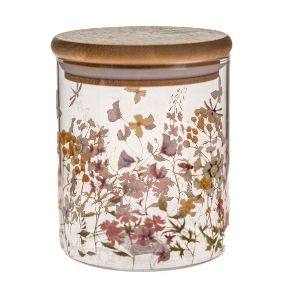 Üveg élelmiszertartó doboz Flowers – Dakls