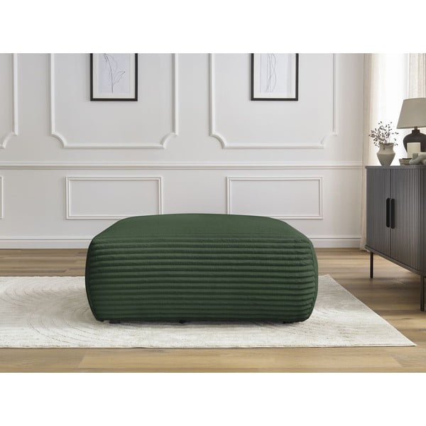 Sötétzöld kordbársony lábtartó Lucien – Bobochic Paris-image-1