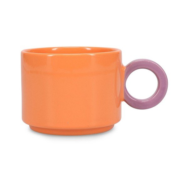 Narancssárga kőedény bögre 280 ml Lou – ONA