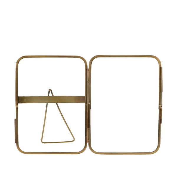 Aranyszínű fém álló képkeret 14x18 cm – Rex London-image-3