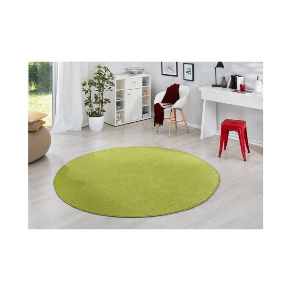 Zöld szőnyeg, Ø 200 cm - Hanse Home-image-3