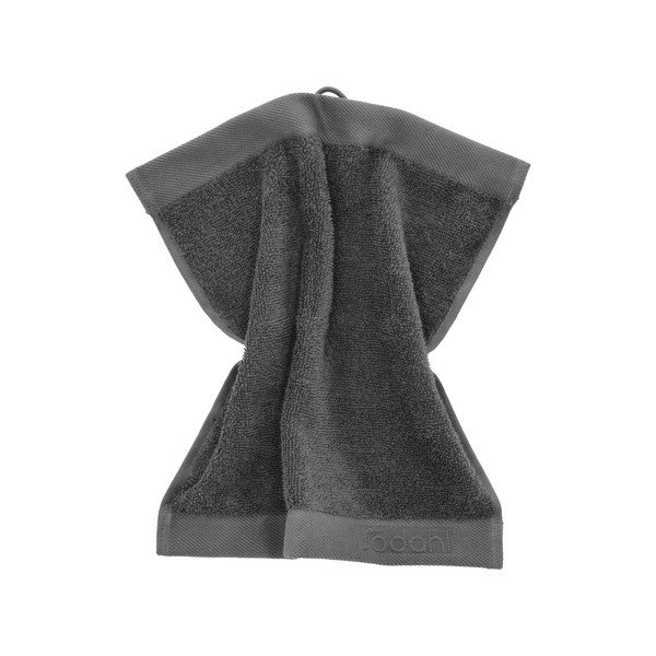 Sötétszürke frottír pamut törölköző 30x30 cm Comfort – Södahl-image-1