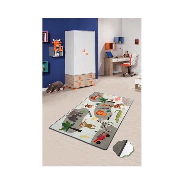Safari gyerekszőnyeg, 100 x 160 cm-image-1
