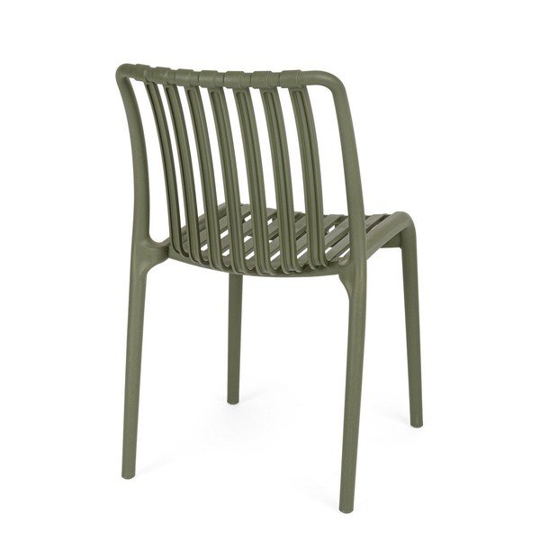 Zöld műanyag kerti szék Billie – Bizzotto-image-4