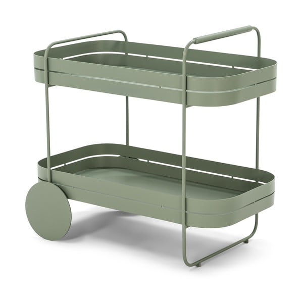 Fém zsúrkocsi 74x42 cm Gin & Trolley – Spinder Design