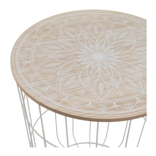 Kerek tárolóasztal szett 2 db-os ø 40 cm – Casa Selección-image-1