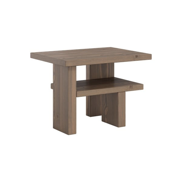 Borovi fenyő tárolóasztal 34x45 cm Japan – Karup Design