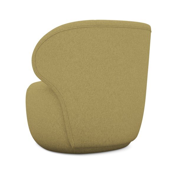 Mustársárga fotel Kama – Makamii-image-3