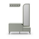 Zöldesszürke előszoba bútor Bea – Marckeric