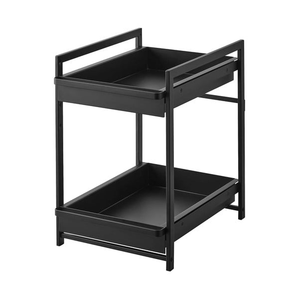 Fekete fém kiegészítő polc 30x42 cm Tower – YAMAZAKI