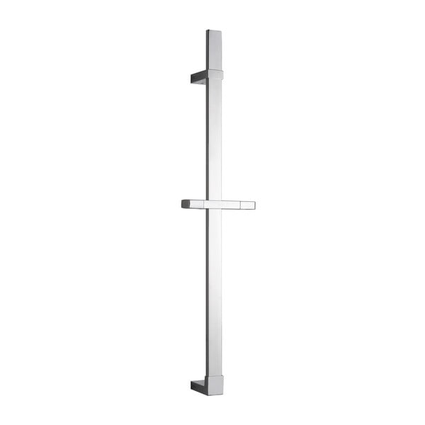 Fényes ezüstszínű fali rozsdamentes acél zuhanytartó 68 cm Design – Wenko