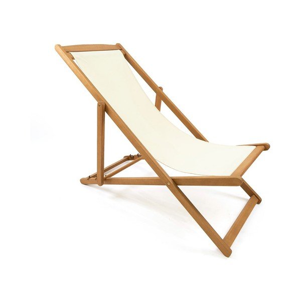 June bézs akácfa összecsukható kerti napozószék - Bonami Essentials
