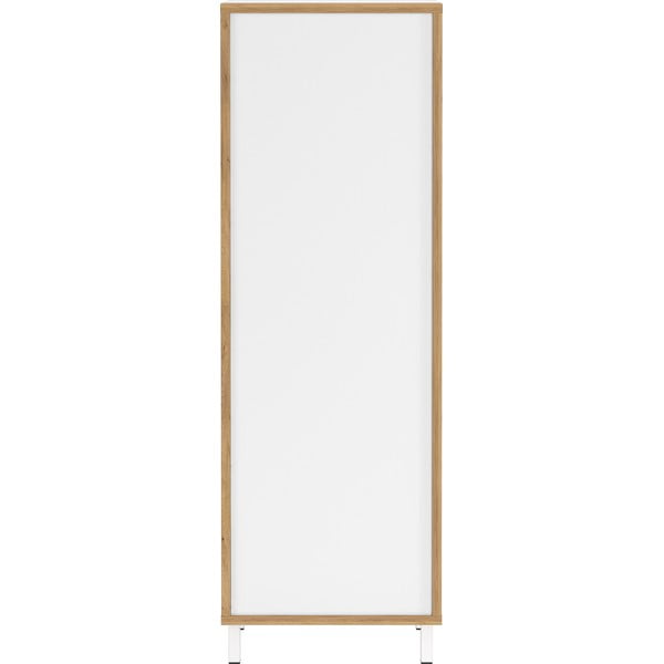 Fehér magas-keskeny fürdőszoba szekrény 39x120 cm Topeka – Germania