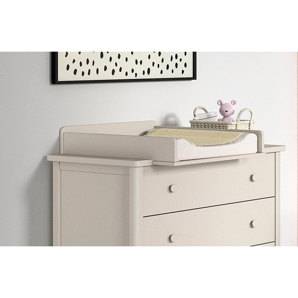 Bézs gyerek komód pelenkázó feltéttel 89x90x55 cm Swingo – Vipack-image-2