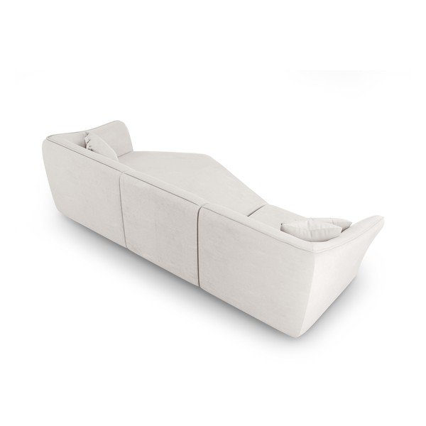 Fehér buklé sarokkanapé Tokyo – Cosmopolitan Design-image-3