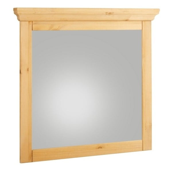 Crayton tükör fa kerettel, 70 x 70 cm - Støraa