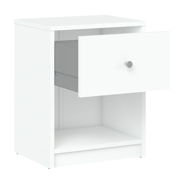 Fehér éjjeliszekrény May - Tvilum-image-3