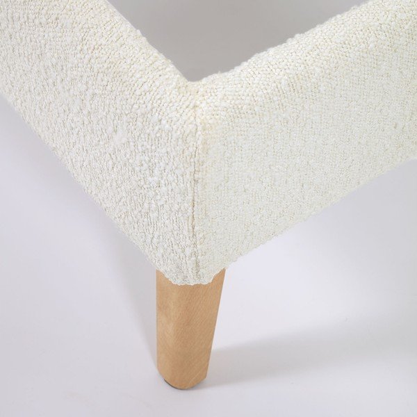 Lydia világosszürke kétszemélyes ágy, 160 x 200 cm - Kave Home-image-4