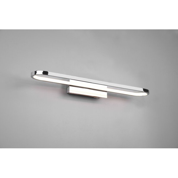 Fényes ezüstszínű LED fali lámpa (hosszúság 60 cm) Gianni – Trio-image-2