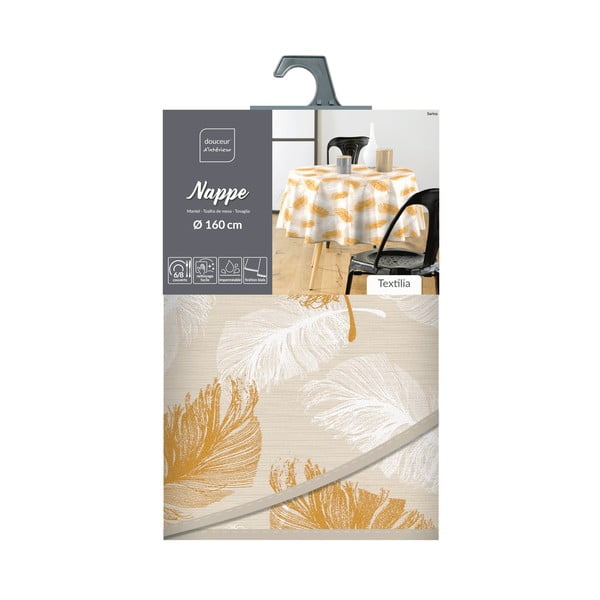 Lemosható asztalterítő ø 160 cm Sarina – douceur d'intérieur-image-4