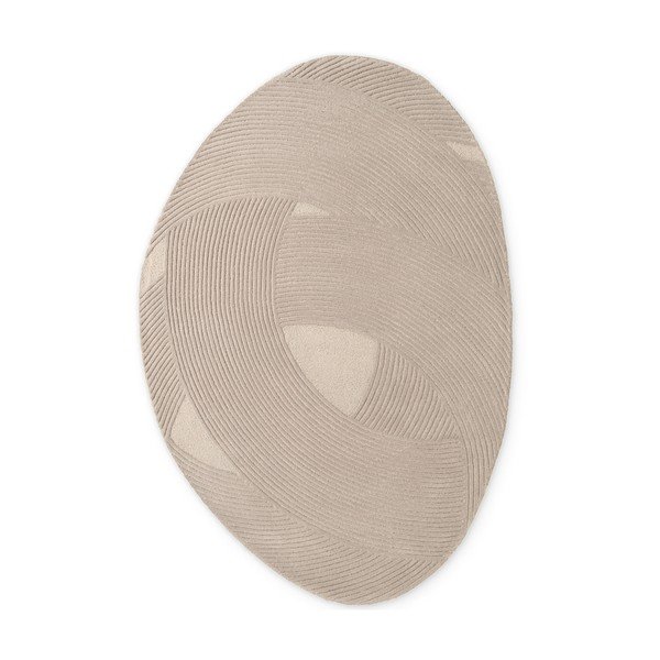 Bézs gyapjú szőnyeg 160x230 cm Kensington Victoria – Ted Baker