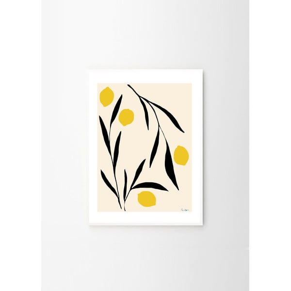 Poszter 50x70 cm Lemon – Anna Mörner – The Poster Club-image-4