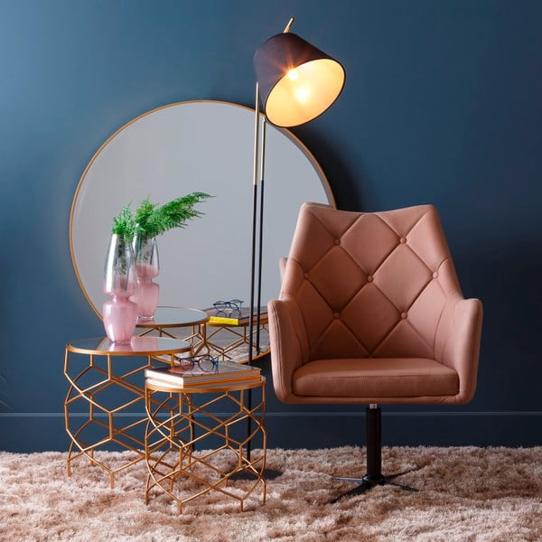 Fali tükör ø 100 cm Ronda – Ixia-image-1