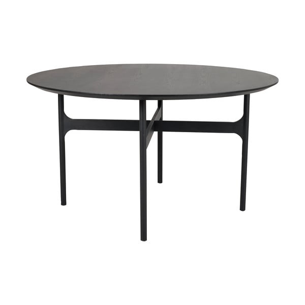 Kerek étkezőasztal kőrisfa dekoros asztallappal 135x135 cm Colton - Rowico