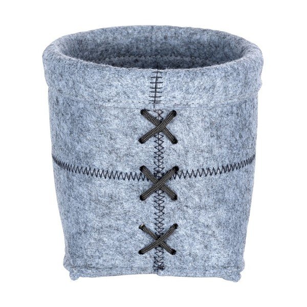 Mara világosszürke filc kosár, szélesség 15 cm - Wenko-image-1