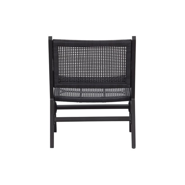 Puk fekete kerti szék - WOOOD-image-3