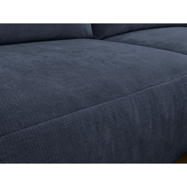 Sötétkék sarokkanapé Aden – Bobochic Paris-image-1