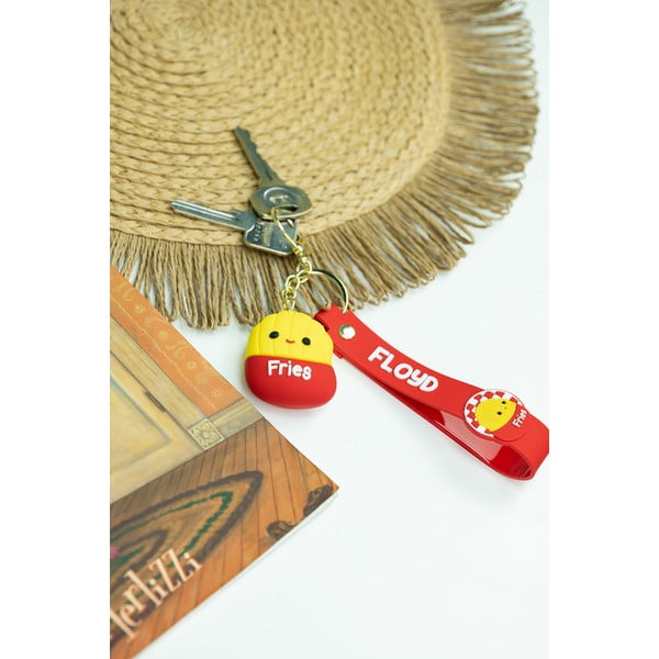 Piros kulcstartó Fizz Floyd – SQUISHMALLOWS-image-1