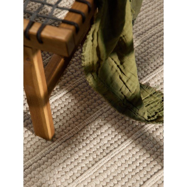 Bézs kézi szövésű gyapjú szőnyeg 160x230 cm Camden Parker – Ted Baker-image-2
