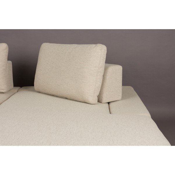 Krémszínű sarokkanapé (jobb oldali) Shelly – Dutchbone-image-4