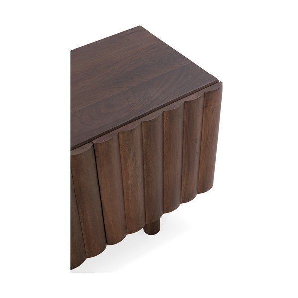 Barna mangófa TV-állvány 160x55x40 cm Tamira – MOME-image-3