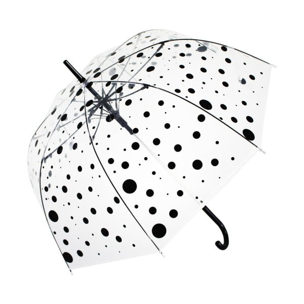 Birdcage Dots átlátszó esernyő, ⌀ 100 cm