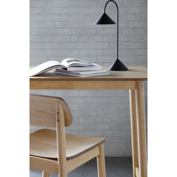 Bárasztal tölgyfa dekorral 60x120 cm Barlow – Actona-image-2