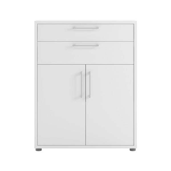 Fehér moduláris könyvespolc 89x113 cm Prima – Tvilum-image-2