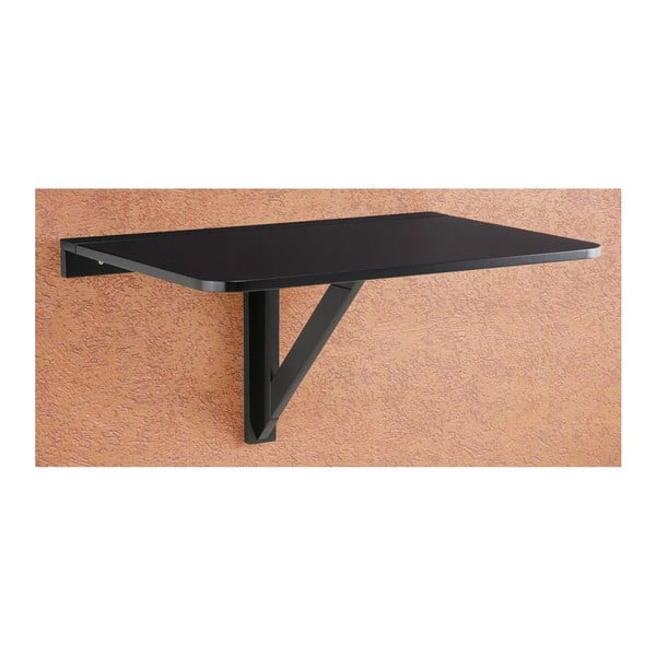 Trento fekete falra szerelhető lehajtható asztal, 56 x 80 cm - Støraa-image-4