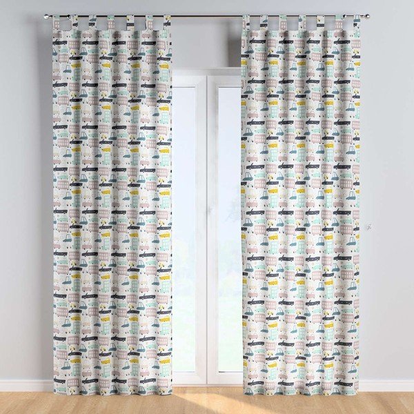 Gyerek függöny 260x130 cm Magic Collection - Yellow Tipi-image-1