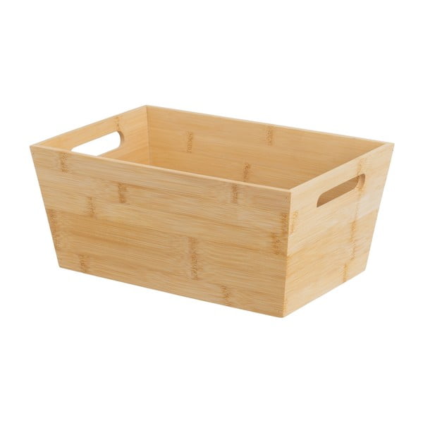 Bambusz tárolókosár 30x20x13 cm – Casa Selección