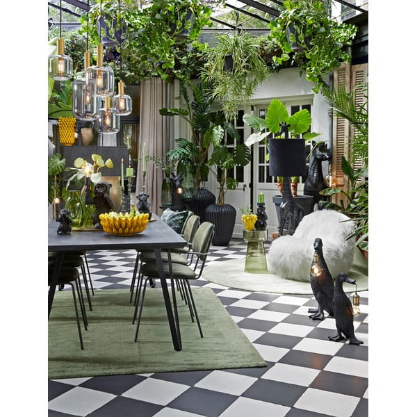 Üveg kerek tárolóasztal ø 30 cm Dakwa – Light & Living-image-1