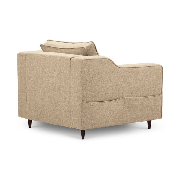 Narcisse bézs fotel - Mazzini Sofas-image-3