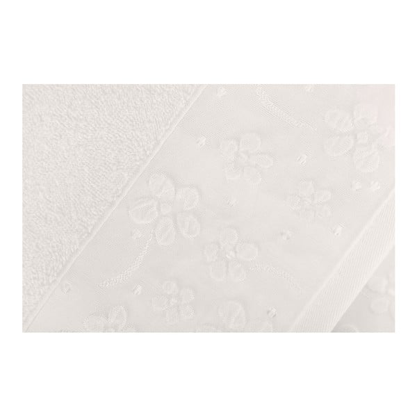 Mariana 2 db-os fehér törölköző szett 100% pamutból, 50 x 90 cm