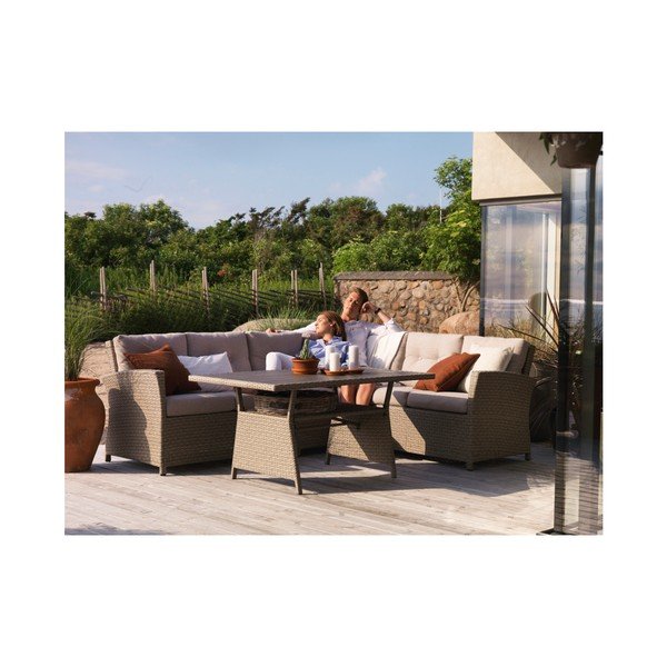 Soho bézs kerti asztal, 143 x 86 cm - Brafab-image-1